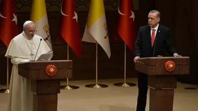 أردوغان يتلقى صفعة موجعة من بابا الفاتيكان