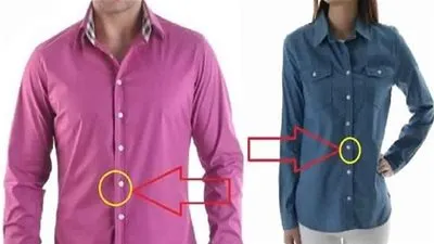 تعرف على سر وجود أزرار قمصان الرجال على اليمين والنساء على اليسار 