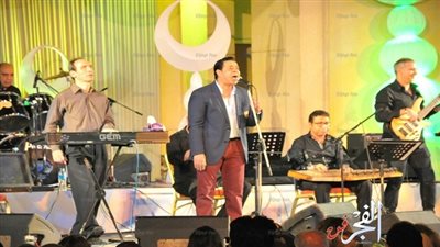 حفل مدحت صالح بالمسرح المكشوف بدار الاوبرا المصرية (صور)