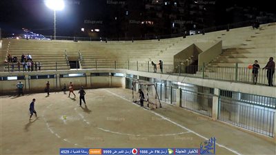 إقامة مباراة كرة قدم نهائي الدورة الرمضانية لشرطة النقل والمواصلات