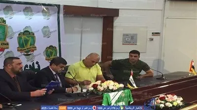 بالصور.. يوسف يوقع عقود تدريب الشرطة العراقي في مؤتمر صحفي