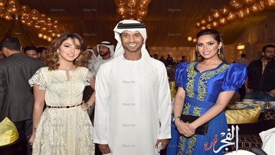 بالصور.. أكبر تجمع لنجوم الخليج في سحور فايز السعيد 