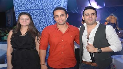 أحمد زكريا وشيما محمد يشعلان خيمة الخديوي (صور) 