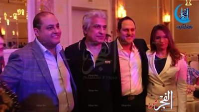 الإبراشى وتامر عبدالمنعم وعمرو مصطفى فى حفل إفطار مسرحية محمد رمضان (فيديو)