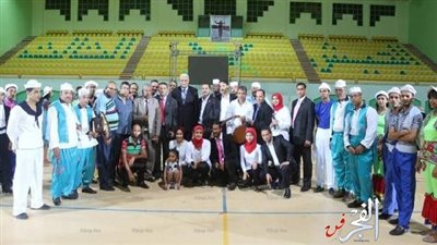 بالصور.. محافظ المنيا يشيد بفرقة قصر ثقافة المنيا للفنون الشعبية 
