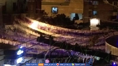 الأحياء الشعبية بالإسكندرية تتزين لاستقبال عيد الفطر (صور)