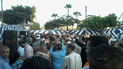 محافظ دمياط يشارك الأهالى احتفالات عيد الفطر 