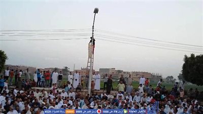 انقطاع الكهرباء أثناء صلاة العيد في 