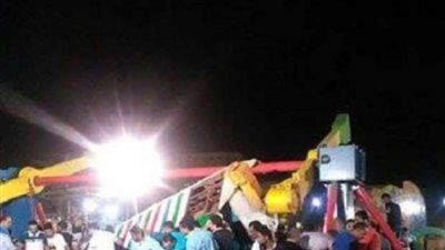 شاهد عيان يروي تفاصيل خطيرة حول حادث سقوط لعبة ملاهي في العباسية