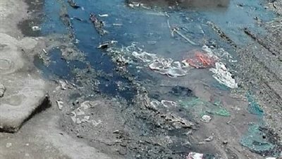 مياه الصرف الصحي تُحاصر منطقة جنوب المتراس بغرب الإسكندرية (صور)
