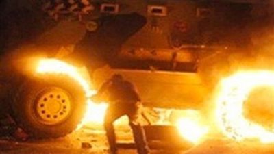 استشهاد عميد ومجند في تفجير مدرعة بوسط سيناء 