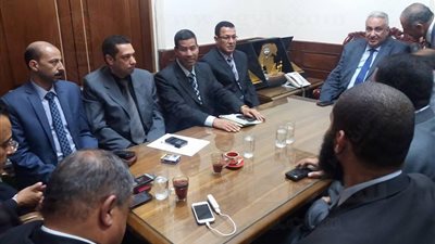  نقابة محامى غرب طنطا تجدد ثقتها فى 