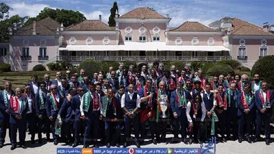 بالفيديو.. استقبال اسطوري لمنتخب البرتغال في لشبونة بعد التتويج باليورو