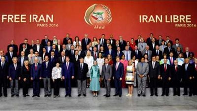 إيران تدين اجتماع المعارضة في فرنسا