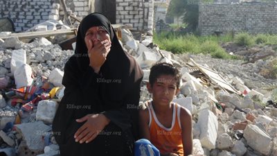 تشريد عشرات الأسر بمنطقة 