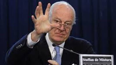 دي ميستورا يطالب بإيجاد أفكار للانتقال السياسي في سوريا 
