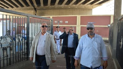 رئيس مترو الأنفاق والعضو المنتدب يتفقدان تطوير محطة المرج الجديدة (صور)