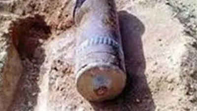 العثور على دانة من مخلفات الحرب في الدقهلية