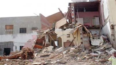 إصابة 4 بسبب انهيار منزل بقرية النمسا بالأقصر 