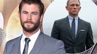 كريس هيمسورث يتمنى تجسيد شخصية جيمس بوند