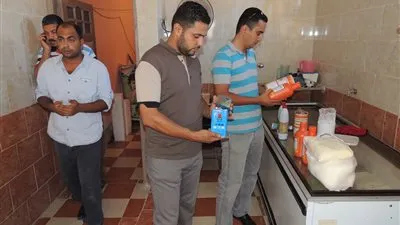 ضبط 500 كجم جيلاتي غير مطابق للمواصفات في مطروح