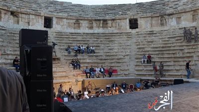 شاهد.. الإستعدادت النهائية لإنطلاق مهرجان جرش للثقافة والفنون