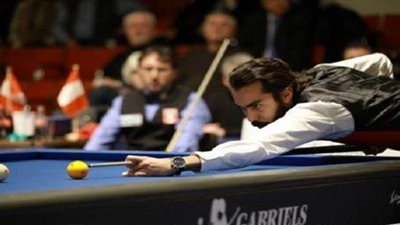 لاعب المصري إلى دور الـ 16 لبطولة العالم في البلياردو