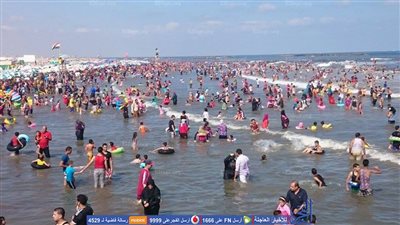 انقاذ 61 مواطن من الغرق في رأس البر وعودة 1355 تائه إلى ذويهم (صور)