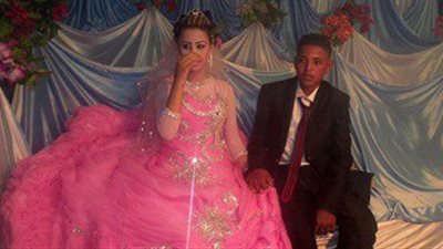 زواج أصغر عروسين في العالم بالدقهلية 