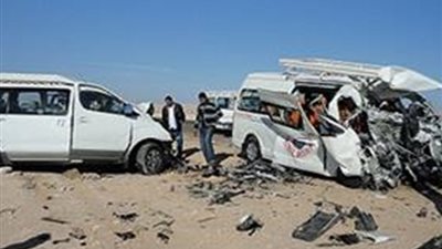 ارتفاع عدد المصابين في حادث تصادم إلى 17 حالة بالإسماعيلية