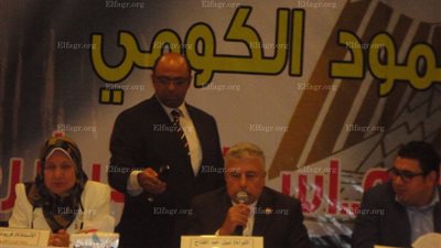 مدير أمن الغربية مقبلا رأس 