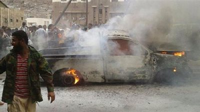 مقتل إرهابي وإصابة آخر قنبلة كانت بحوزتهما باليمن