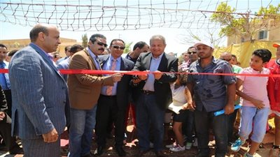 وزير الرياضة يفتتح 3 ملاعب في الإسماعيلية بتكلفة 3 مليون و500 ألف جنيه‏