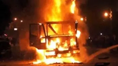 عاجل.. إصابة ضابط و7 مجندين في انقلاب مدرعة شرطة بقنا