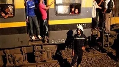 إخماد حريق محدود بقطار ركاب بمحطة قنا