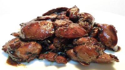 طريقة تحضير كبدة الدجاج اللذيذة