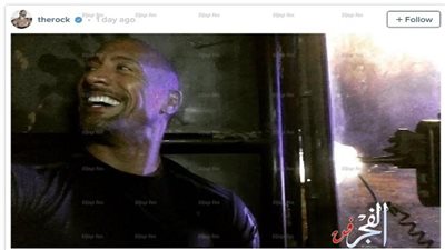 الصخرة ينشر لقطات جديدة من موقع تصوير Fast 8