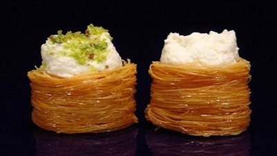 كيفية عمل كنافة عش البلبل الشهية  