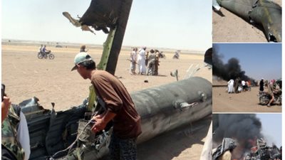 اللحظات الأولى لإسقاط مروحية عسكرية روسية في ريف إدلب (فيديو)