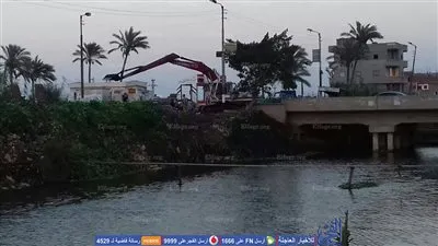 محافظ دمياط يزيل شكوى أهالى قرية حجاجة بفارسكور