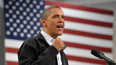 الرئيس اﻷمريكي يؤكد على استمرار محاربة 