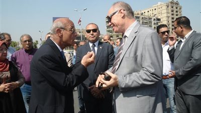 محافظ القاهرة يفتتح أعمال تطوير ميدان المحكمة بمصر الجديدة