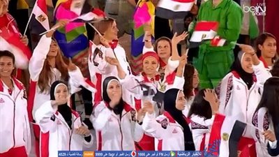 بالفيديو..الأسطورة أحمد الأحمر يقود بعثة مصر في ريودي جانيرو