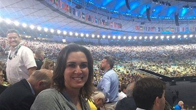 بالصورة.. رانيا علواني في افتتاح ريو 2016 