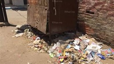 القمامة تٌحاصر قسم شرطة القنايات ..(صور)