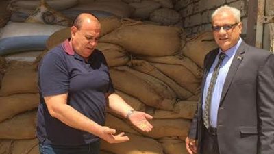 مديرية التموين بالفيوم تكشف تلاعب في  أوراق 53 طنًا من القمح