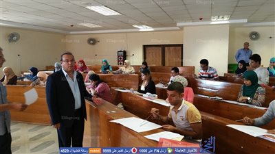 إقبال ملحوظ بفنون تطبيقية بنها على اختبارات القدرات لخريجي المعاهد الفنية (صور)
