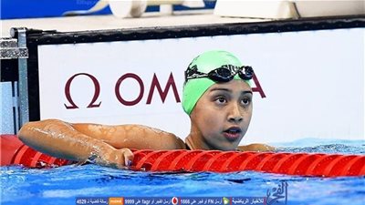 تمزق زي السباحة لأصغر رياضية في أولمبياد ريو قبل الفوز