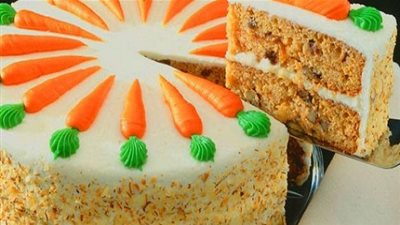 طريقة إعداد كعكة الجزر اللذيذة