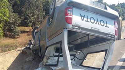 مصرع 4 وإصابة 10 أشخاص في حادث تصادم بالشرقية